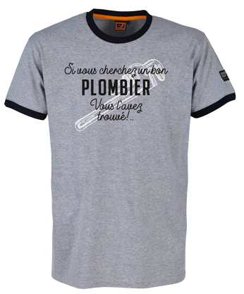 [11528] Tee-shirt Plombier