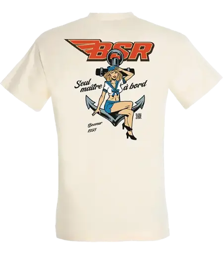[13011] Tee-shirt Pinup capitaine