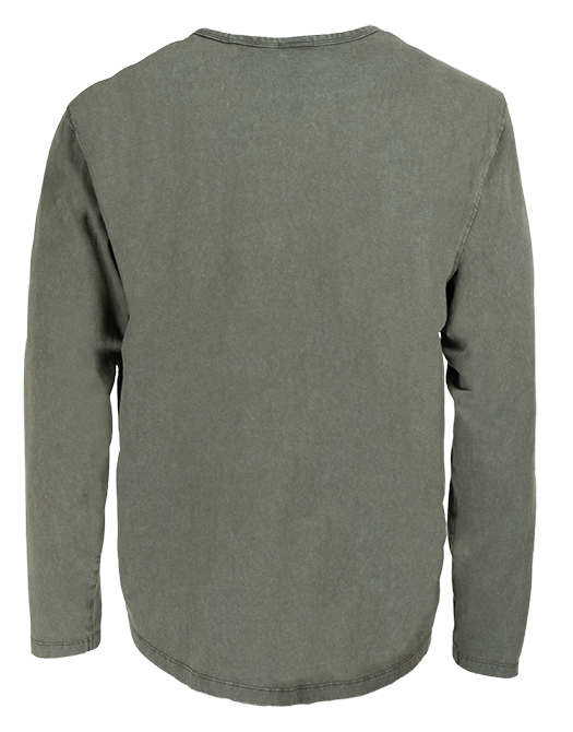 Tee-shirt ML col tunisien - HENLEY