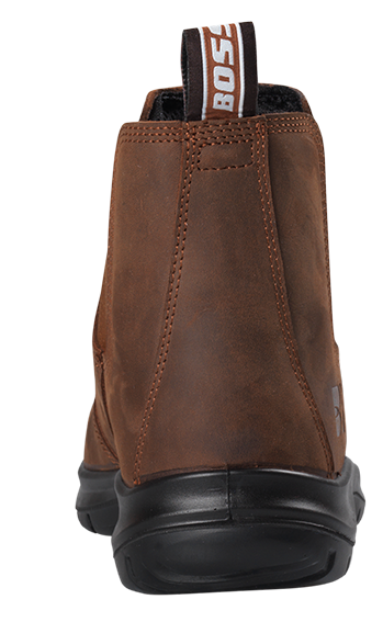 LIBERTO Chaussures de sécurité Haute S3 marron