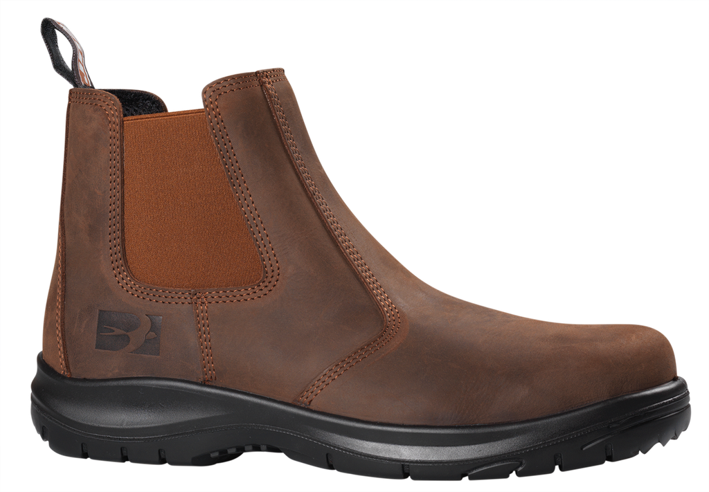 LIBERTO Chaussures de sécurité Haute S3 marron