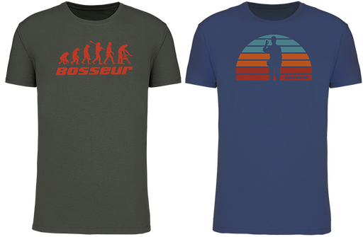 [12229] Lot de 2 tee-shirts EVO-BOIS