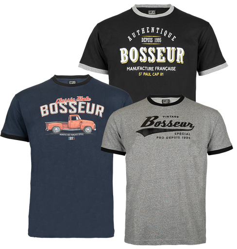 [12363] Lot de 3 tee-shirts Edition Limitée 2025